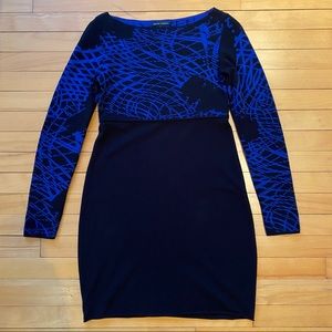 Sarah Pacini long sleeve dress